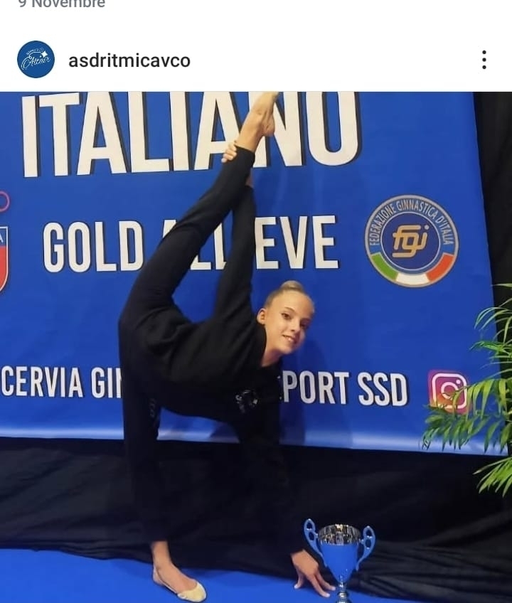 AURORA BOGANI VINCE LA PRIMA TAPPA DEL CIRCUITO GOLD ITALIA - Ritmica VCO - Club Altair