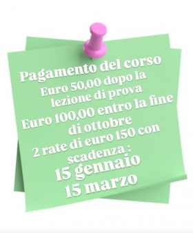 COME ISCRIVERSI IN SEMPLICI PASSI. COSTI DELL'ATTIVITA' - Ritmica VCO - Club Altair