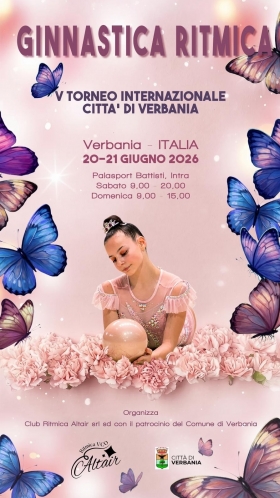 EDIZIONE 2026    20-21 giugno 2026 - Ritmica VCO - Club Altair